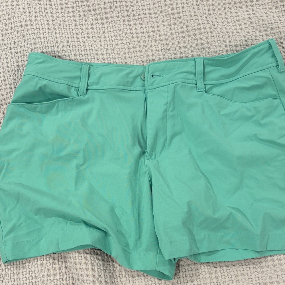FootJoy Women's Teal Athletic Shorts